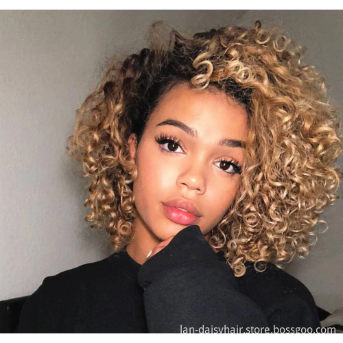 Wholesale Brazilian Jerry Curl Bundles Brazilian Hair Bundles Kinky Curly Mink Ombre Unprocessed Raw Virgin Human Hair Bundles